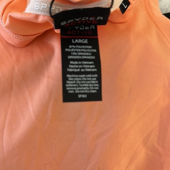 SPYDER ACTIVE TULIP HEM RACER BACK TANK TOP - Picture 9 of 9